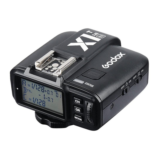 Godox X1 Instruction Manual