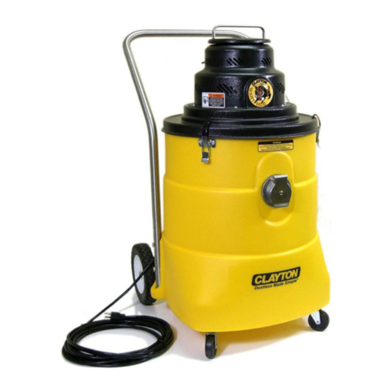 Clayton WartHog 603-105T Safety, Operation & Maintenance