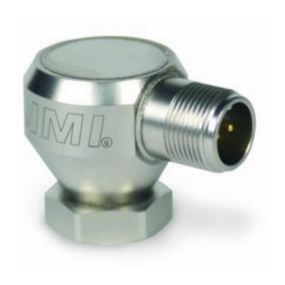 IMI SENSORS M642A01 Installation And Operating Manual