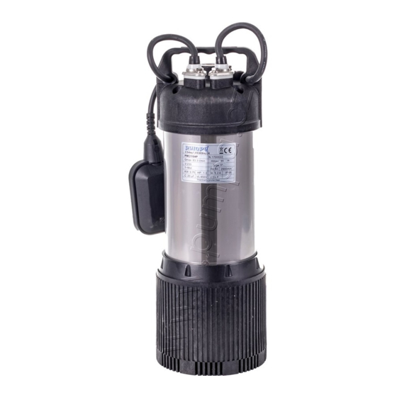 pumpa PMC1104P Manual