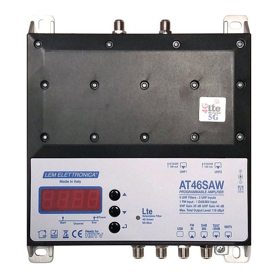 Lem Elettronica AT46SAW Manual