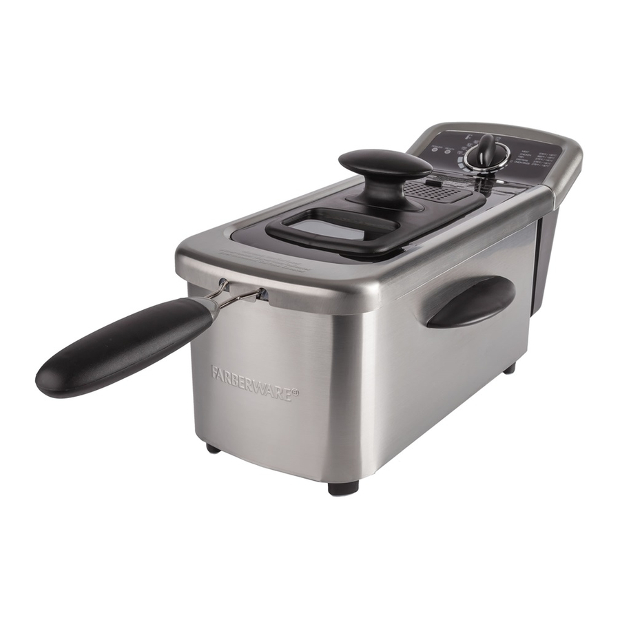 Farberware 2.5l Single Deep Fryer 103737 Manual