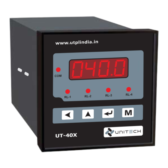 Unitech UT-40X Instruction Manual