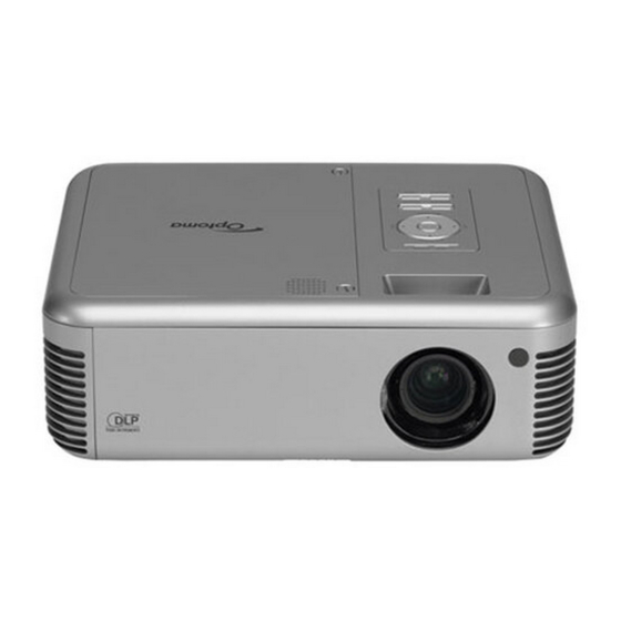 Optoma TX771 Information