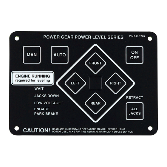 Power Gear 140-1226 Operation Manual