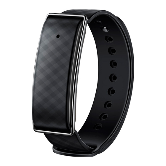 Huawei COLOR BAND A1 Manuals