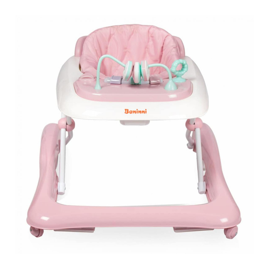 BANINNI BABYWALKER PIO BNBW009 MANUAL Pdf Download ManualsLib