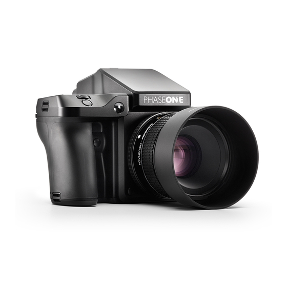 PhaseOne XF IQ4 User Manual