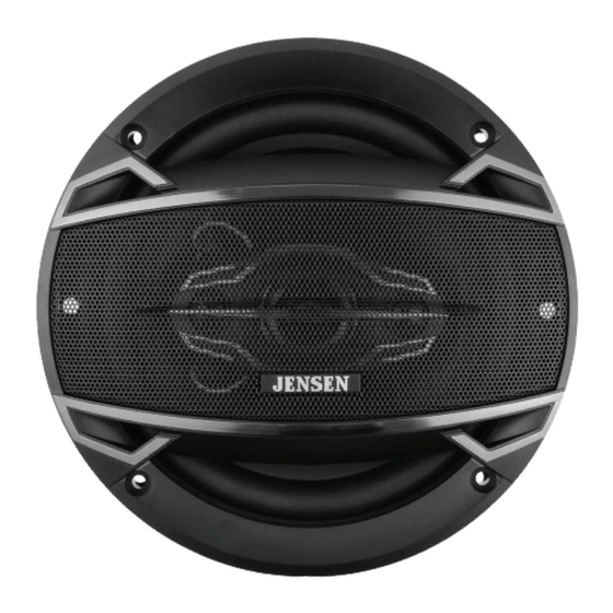 Jensen JS465 Installation & Owner's Manual