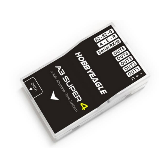 HOBBYEAGLE A3 SUPER 4 User Manual