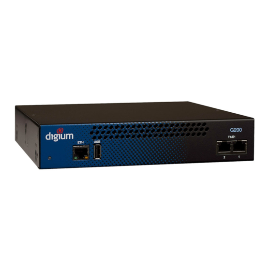 Digium G100 SERIES Administrator's Manual
