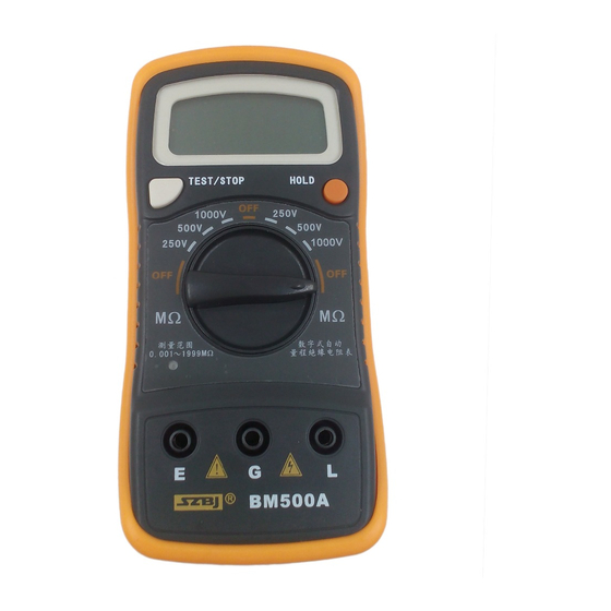 KONEL BM500A Operator's Manual