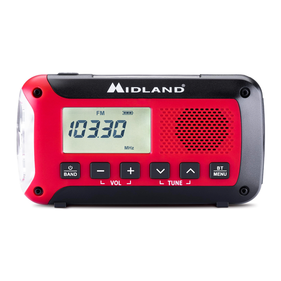 Midland ER250BT Instruction Manual