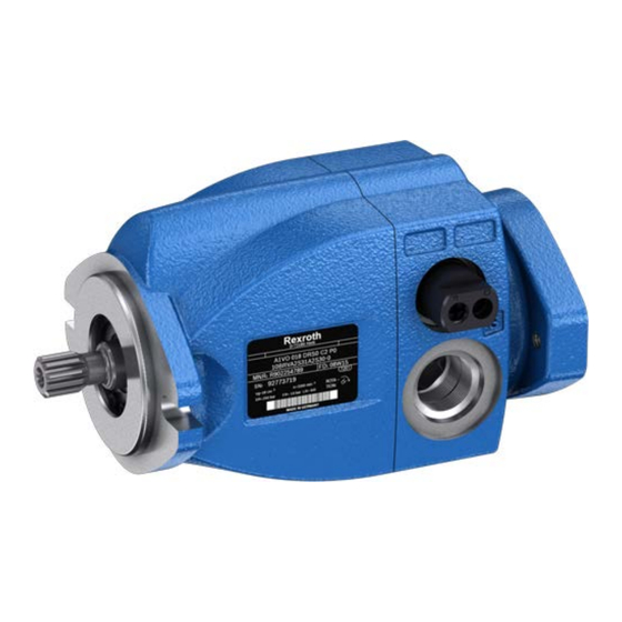 Bosch rexroth 10 Series Manual