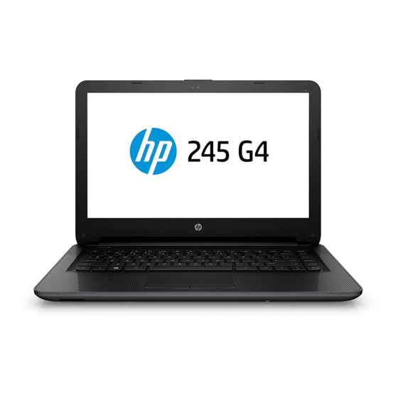 HP 245 G4 Maintenance And Service Manual