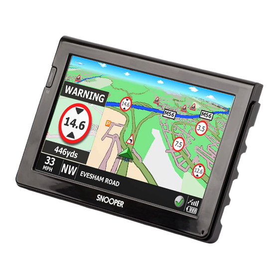 Snooper venture s7000 Quick Start Manual