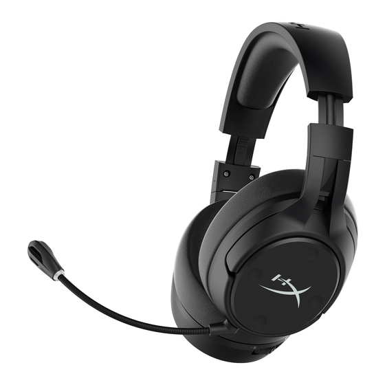 CUFFIE HYPERX CLOUD ALPHA PRO GAMING WIRELESS HX-HSCF-BK/EM 