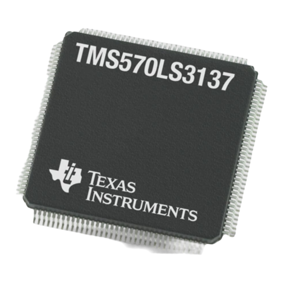 Texas Instruments TMS570LS Manuals