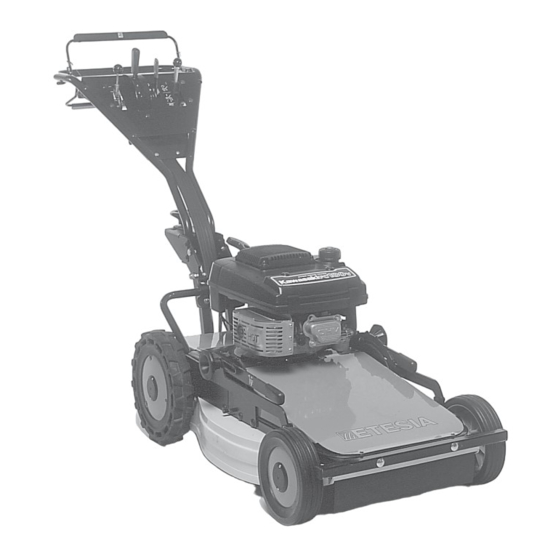 Etesia AV 51 Use And Maintenance Manual