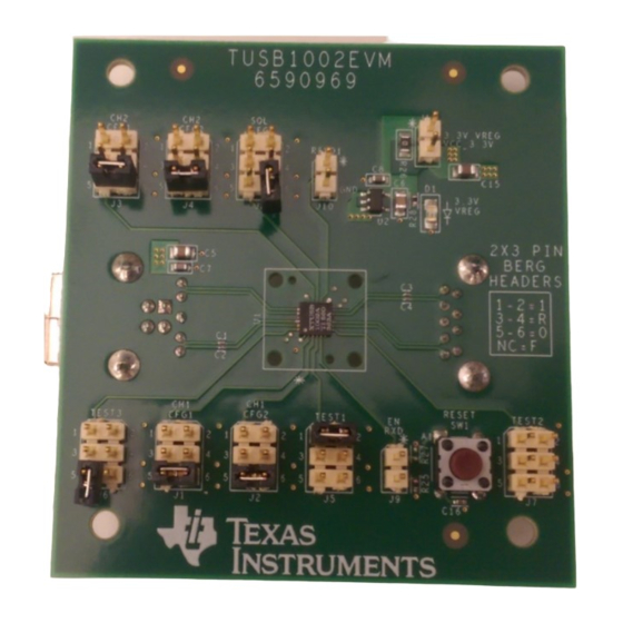 Texas Instruments TUSB1002EVM User Manual