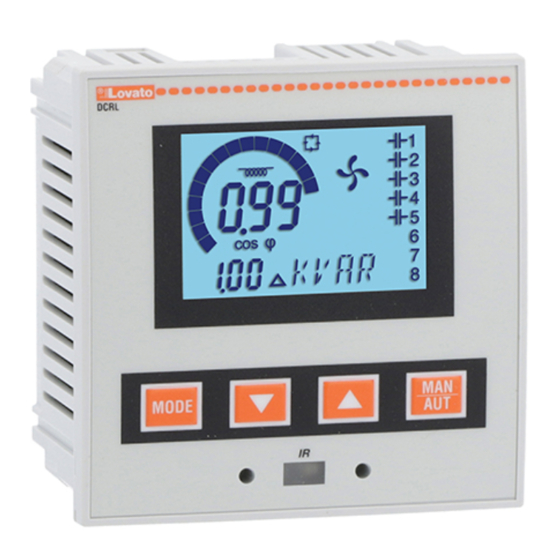 LOVATO ELECTRIC DCRL3 Installation Manual