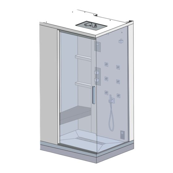 Artize QUADRO Luxury Steam Bath Manuals