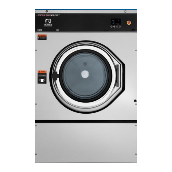 Dexter Laundry EXPRESS PLUS S-975 Manual