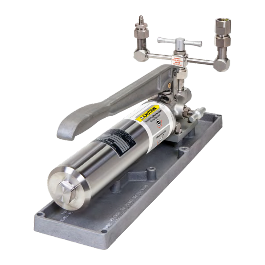 Ametek T Series, T, T-1, T-1-CPF, T-2, T-3 Manual