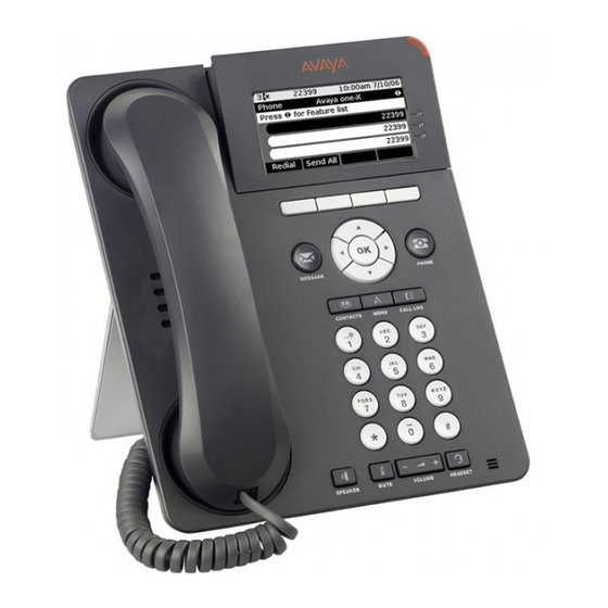Avaya 9620 User Manual