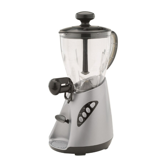 Back to Basics AUTOSERVE SMOOTHIE MAKER Instruction Manual