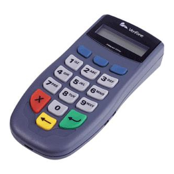 VeriFone 1000SE Setting Up