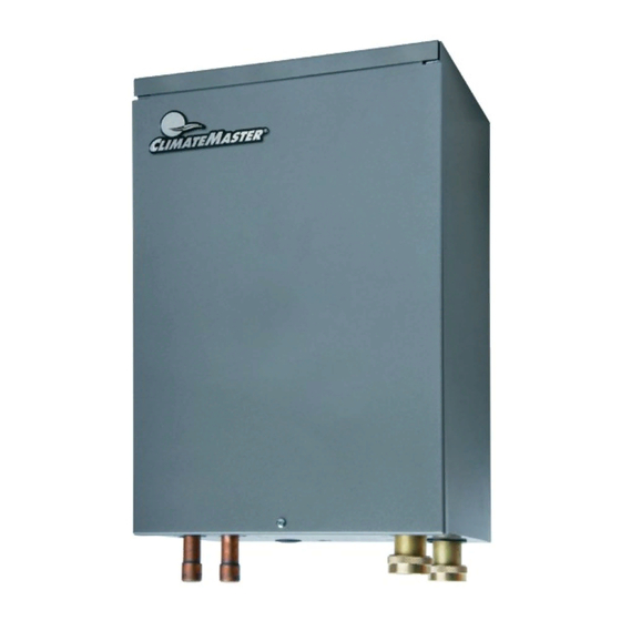ClimateMaster AHWG Series Installation, Operation & Maintenance Instructions Manual