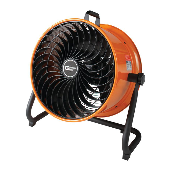 Commercial Electric HVFF16CE Use And Care Manual