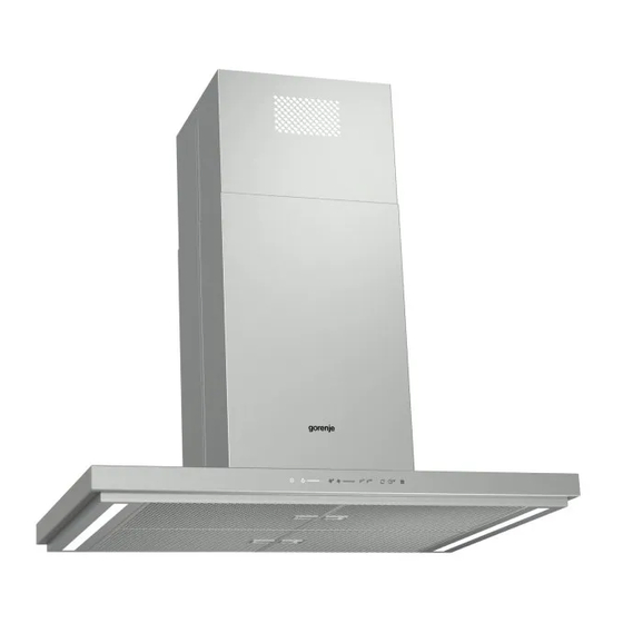 Gorenje IHT961S2X-SA Manual