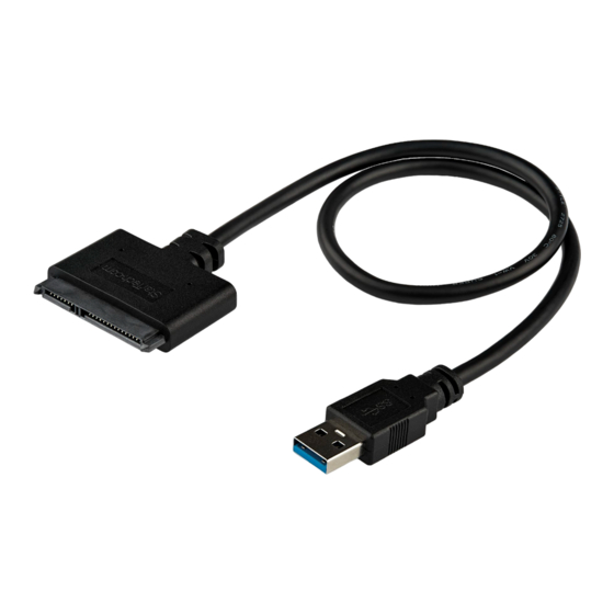 StarTech.com USB3S2SAT3CB Manual