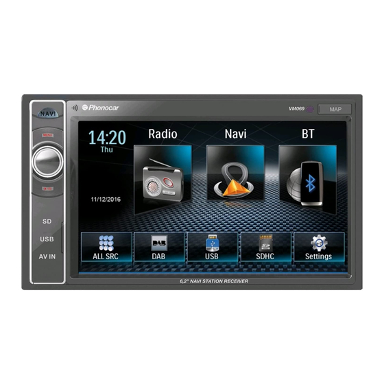 Phonocar VM069M Instruction Manual