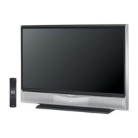 JVC HD-Z56RX5 Instructions Manual