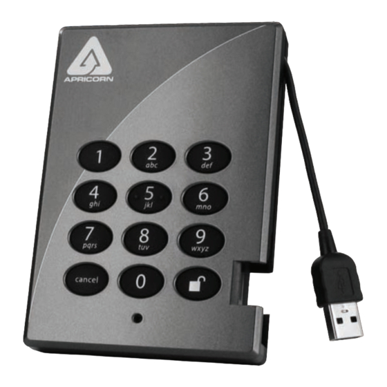 Apricorn Aegis Padlock Specifications