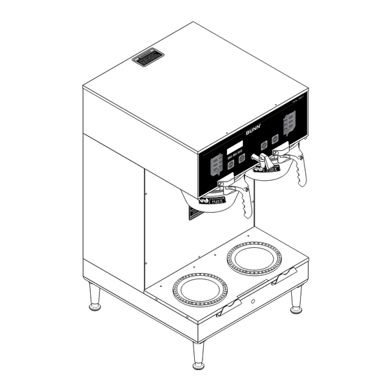 Bunn Dual GPR DBC Installation & Operating Manual