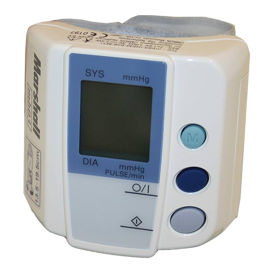 Omron HEM-629 Instruction Manual