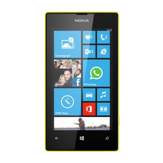 Nokia Lumia 520 Quick Start Manual