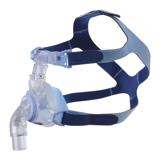 DeVilbiss EasyFit Nasal Mask Silicone Instructions For Use Manual