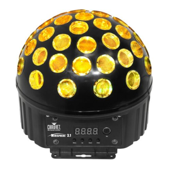 Chauvet Minisphere 3.1 Quick Reference Manual