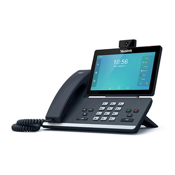 Yealink T58V Solution Manual