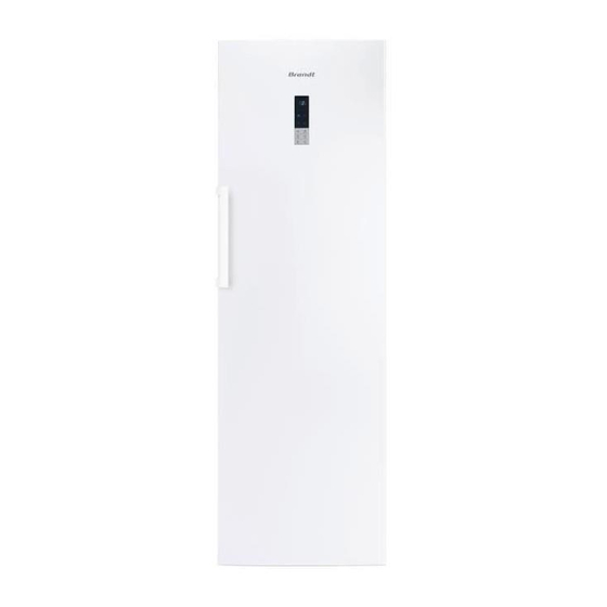 Brandt BFL584YNW Instruction Manual