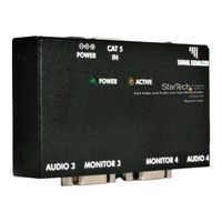 StarTech.com ST122UTPAGB Manual