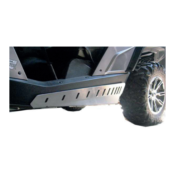 AFX MOTORSPORTS CAN AM MAVERICK 2 SEATER Installation Manual