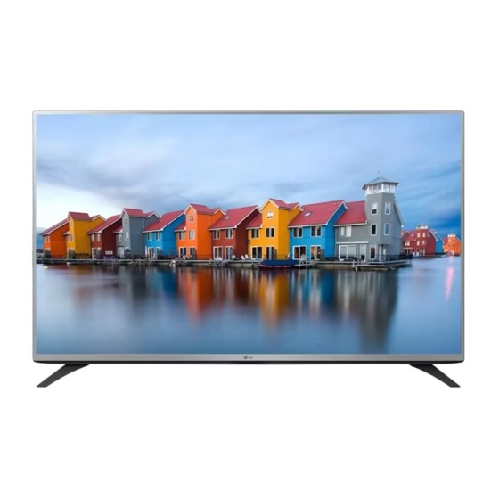 LG 43LF5900-CB Smart LED TV Manuals