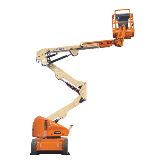 User Manuals: Oshkosh Corporation JLG E400AN Boom Lift