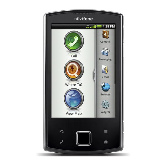Garmin nuvifone A50 Quick Start Manual